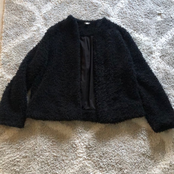 Nordstrom Jackets & Blazers - Black Teddy Coat